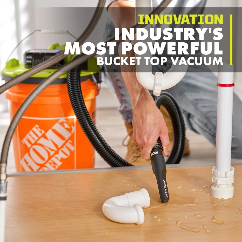 18V ONE+ Bucket Top Wet/Dry Vacuum Kit