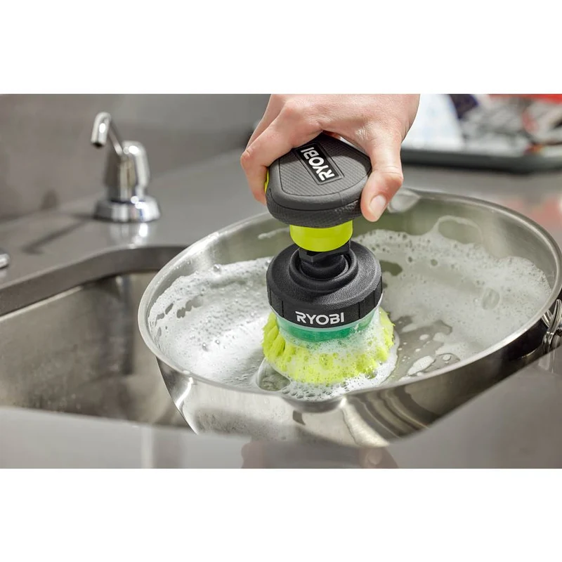 Soap Dispensing Brush