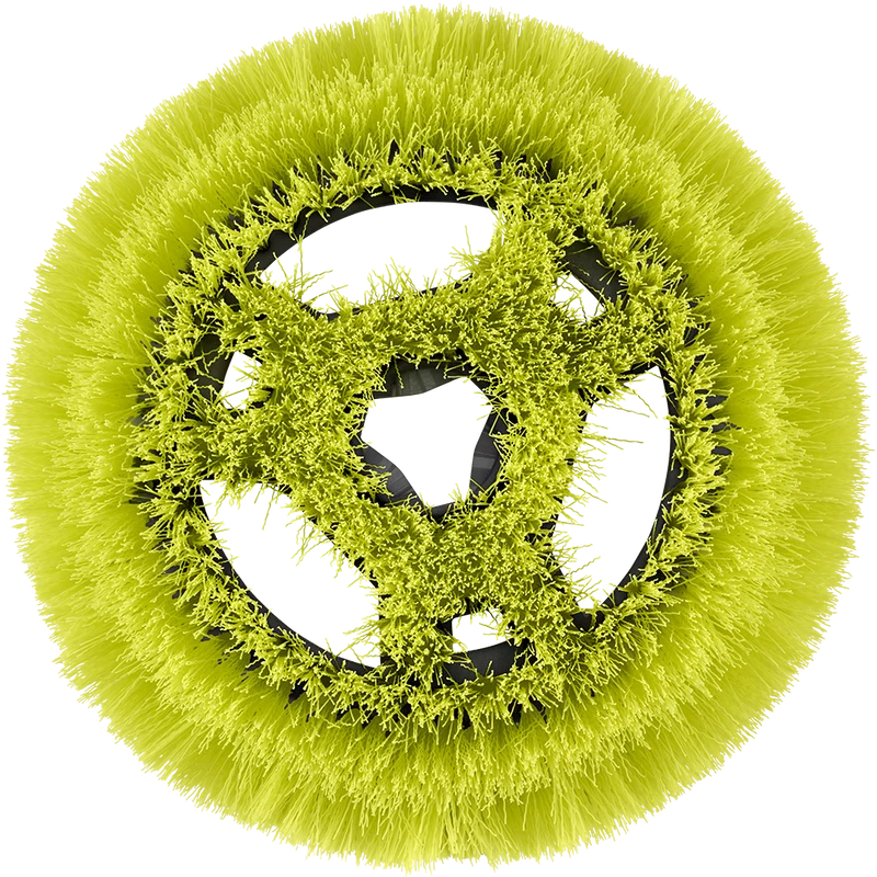 11" VORTEX Medium Bristle Brush