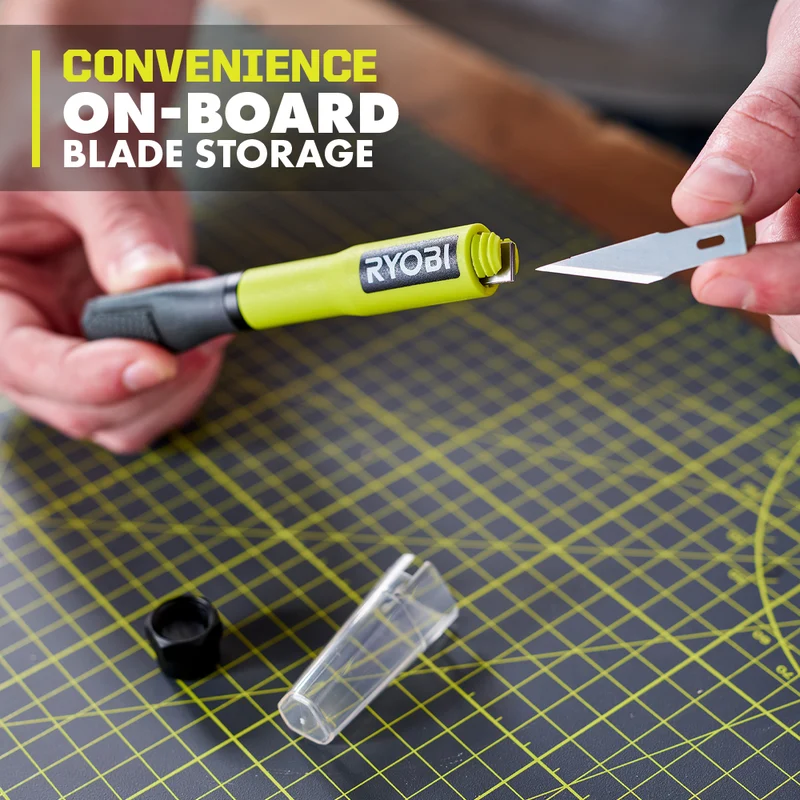 2-IN-1 Hobby Knife with Blade Storage