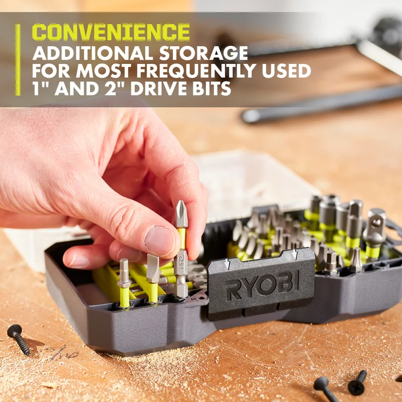 70 PC. Impact Rated Driving Bit Set