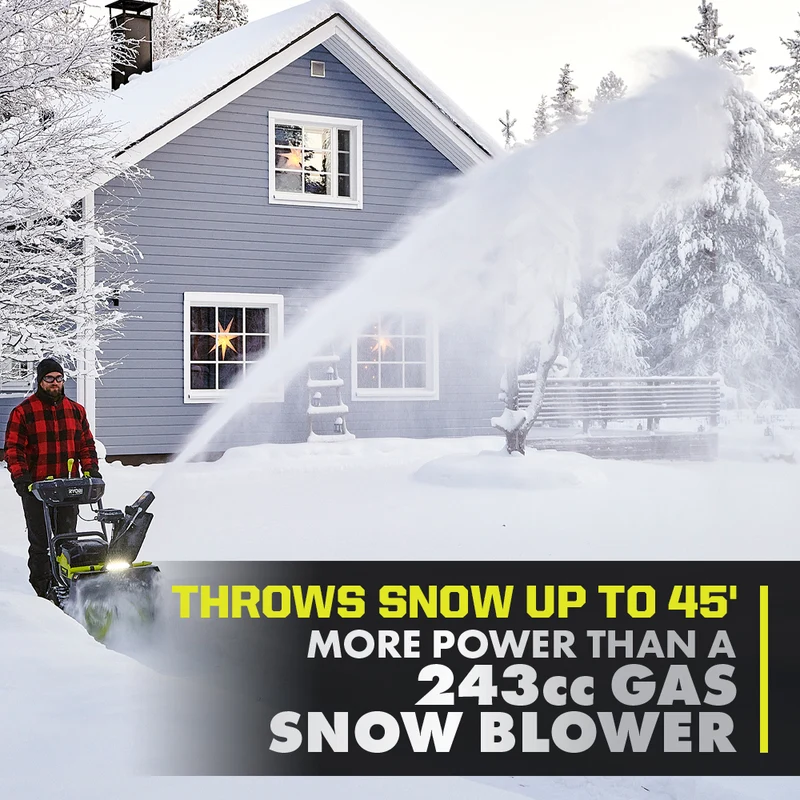 40V HP Brushless WHISPER SERIES 22" Two-Stage Snow Blower Kit