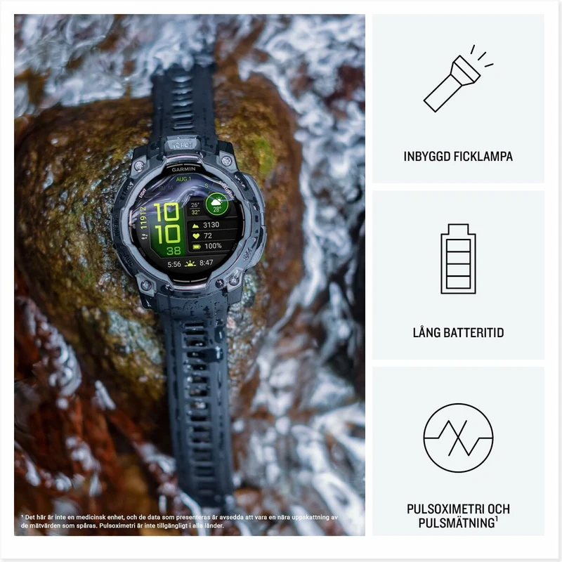Smartwatch GARMIN 010-02933-01 Lima 1,2" 0,9" 45 mm