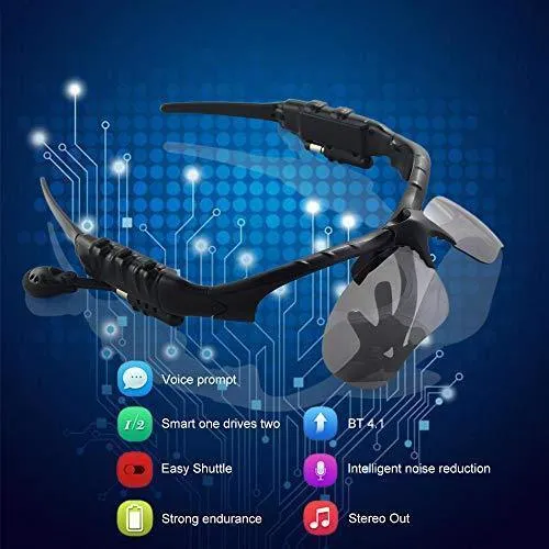 Brezžična Bluetooth športna očala 2024 s polarizacijo-SI