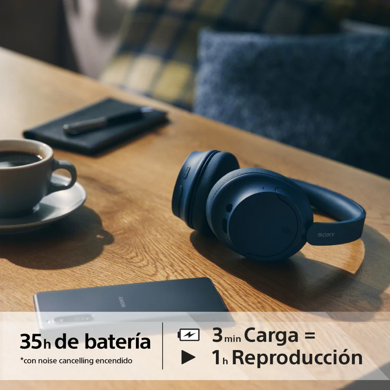 Sony Audífonos Inalámbricos de Diadema Noise Cancelling, WH-CH720N