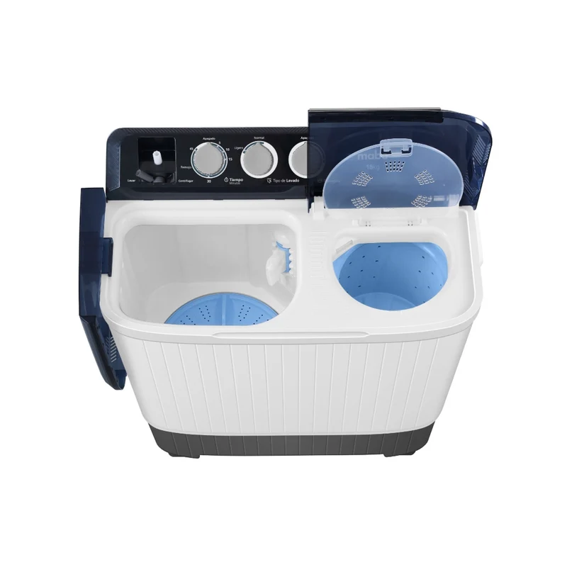 Mabe Lavadora Semiautomática 18 Kg, Blanco (LMDX8124HBAB0)