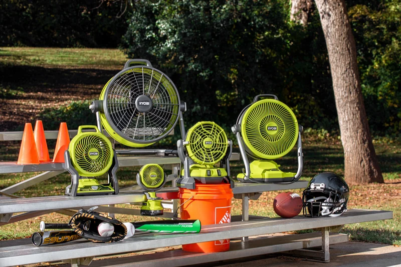 18V ONE+ Hybrid WHISPER SERIES 14" Air Cannon Fan Kit