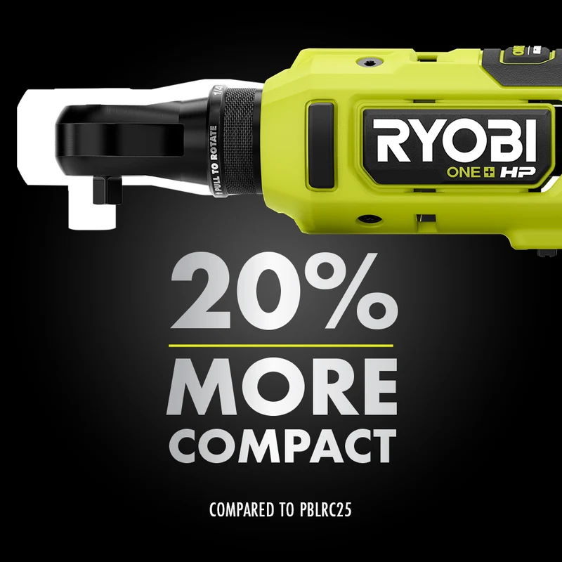18V ONE+ HP Compact Brushless 1/4" High Speed Ratchet Kit