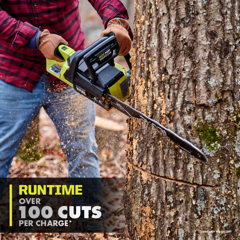 40V HP Brushless 20" Chainsaw Kit