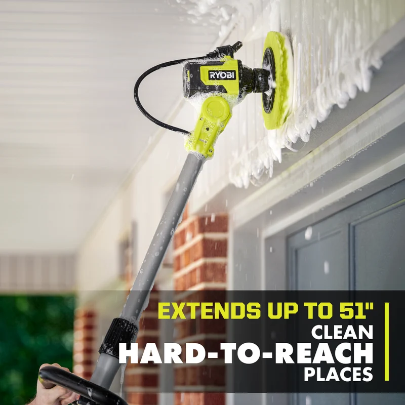 18V ONE+ VORTEX Soap Dispensing Telescoping Scrubber