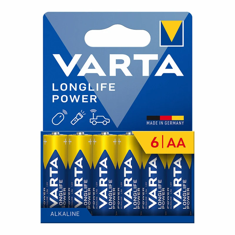 Pilas Varta longlife power aa - lr06 1,5 V AA LR06 (6 Unidades)