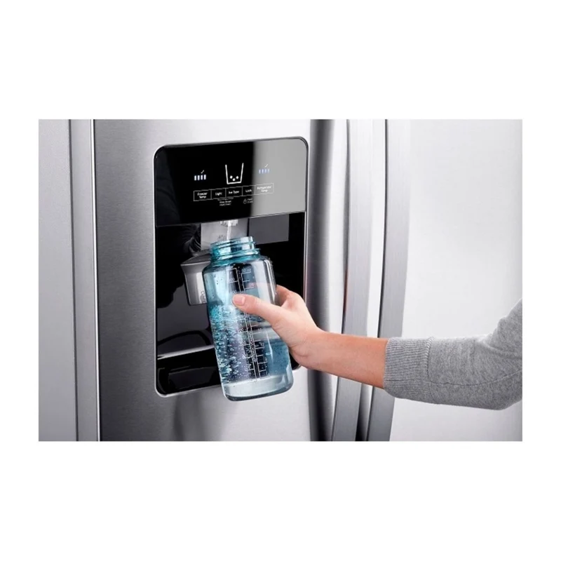 Whirlpool Refrigeradora Side by Side 25 Pies Cúbicos, 7WRS25SDHM