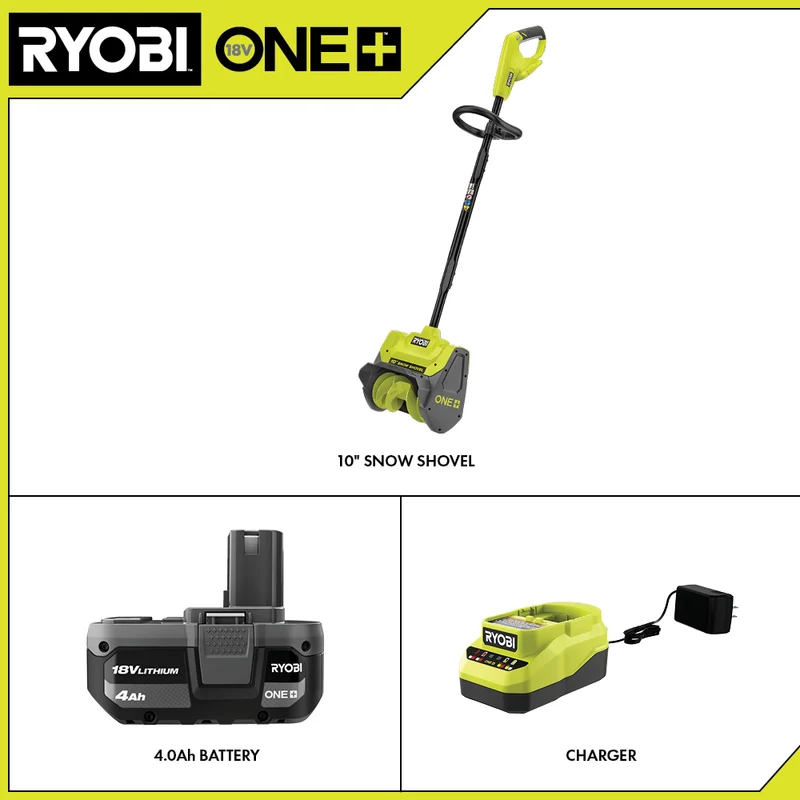 18V ONE+ 10" Snow Shovel Kit