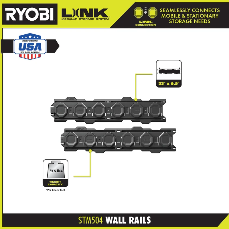 15 PC. LINK Wall Storage Kit