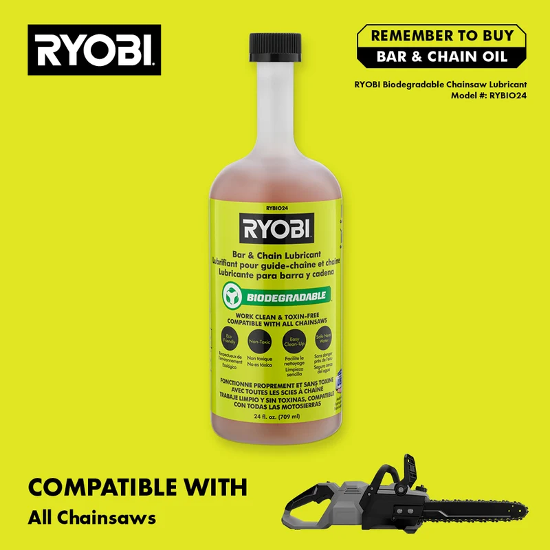 24 OZ. Biodegradable Bar and Chain Oil