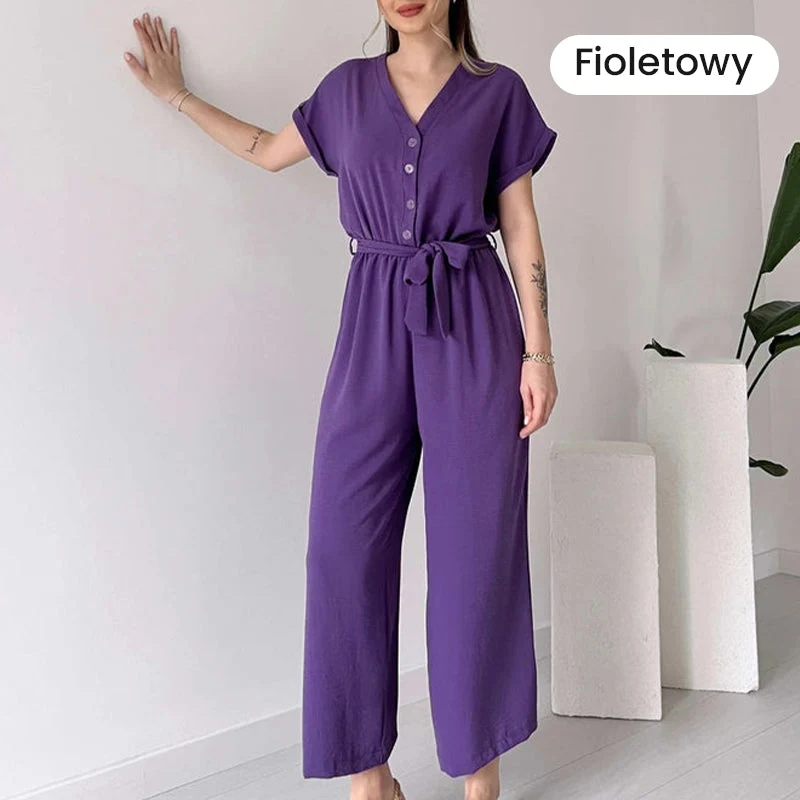 🌸Mono sencillo de mujer con escote redondo-ES