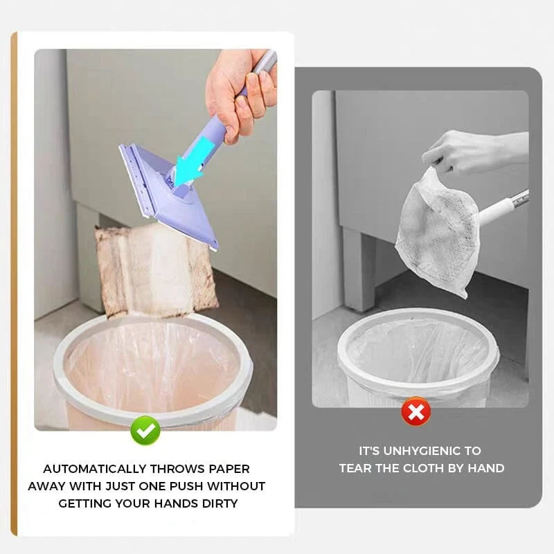 ✨Mini mop cu schimbare automată a mopului-ES