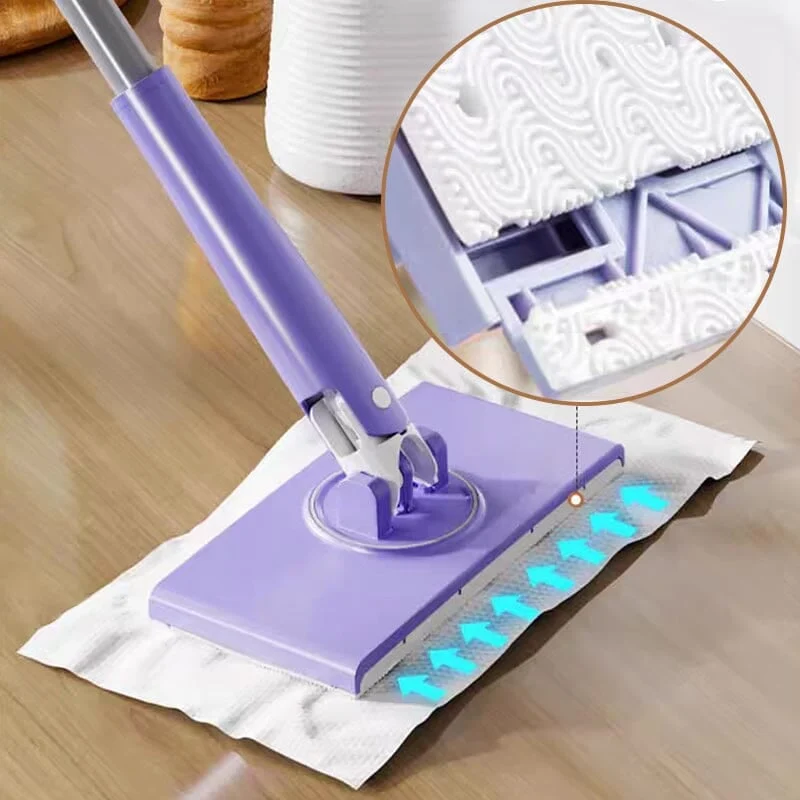 ✨Mini mop cu schimbare automată a mopului-ES