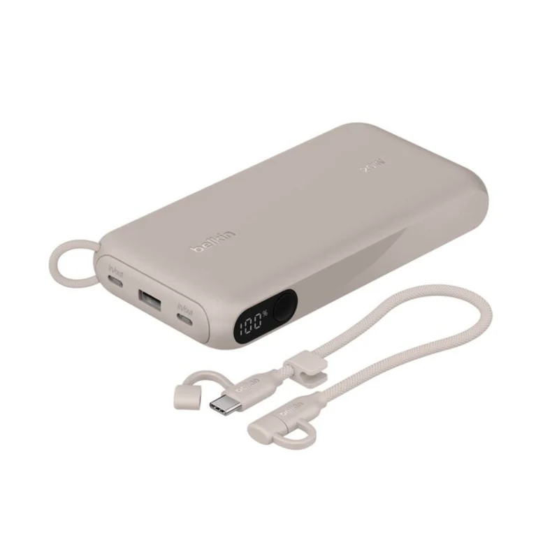 Belkin Power Bank Batería Externa BoostCharge 20K con Pantalla, BPB028fq