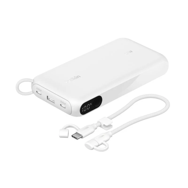 Belkin Power Bank Batería Externa BoostCharge 20K con Pantalla, BPB028fq