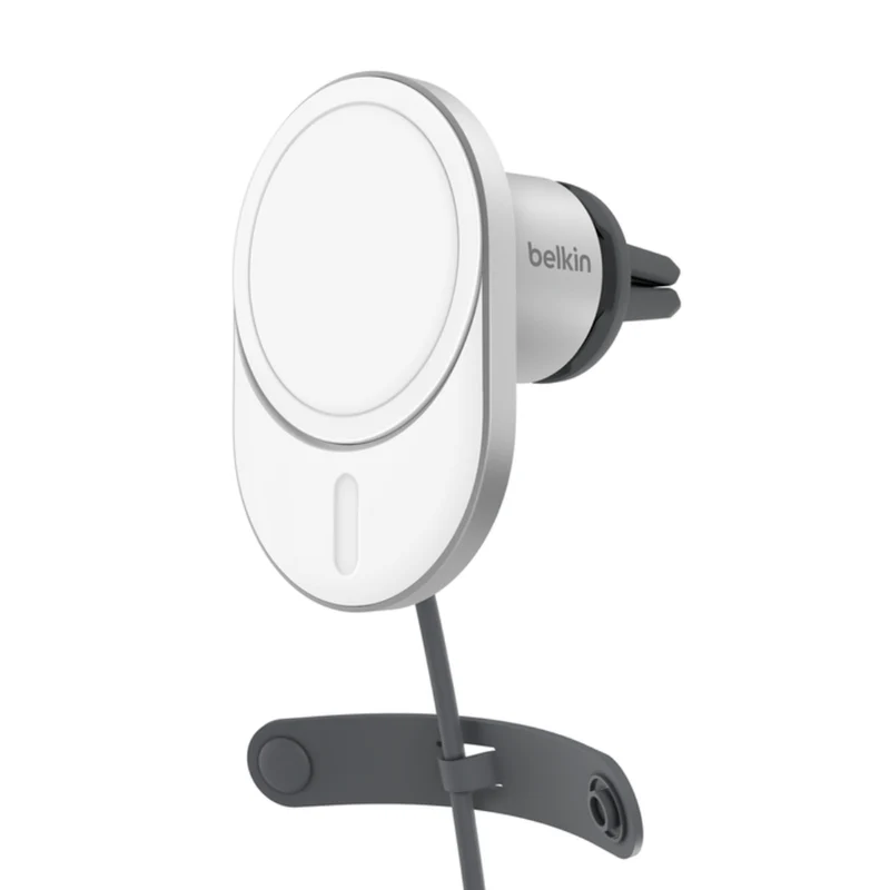 Belkin Holder de Carga Inalámbrica Boost Charge Pro para Carro, WIC008btGR-V2