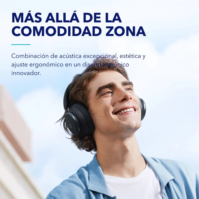 Soundcore Audífonos Inalámbricos de Diadema Noise Cancelling Space Q45