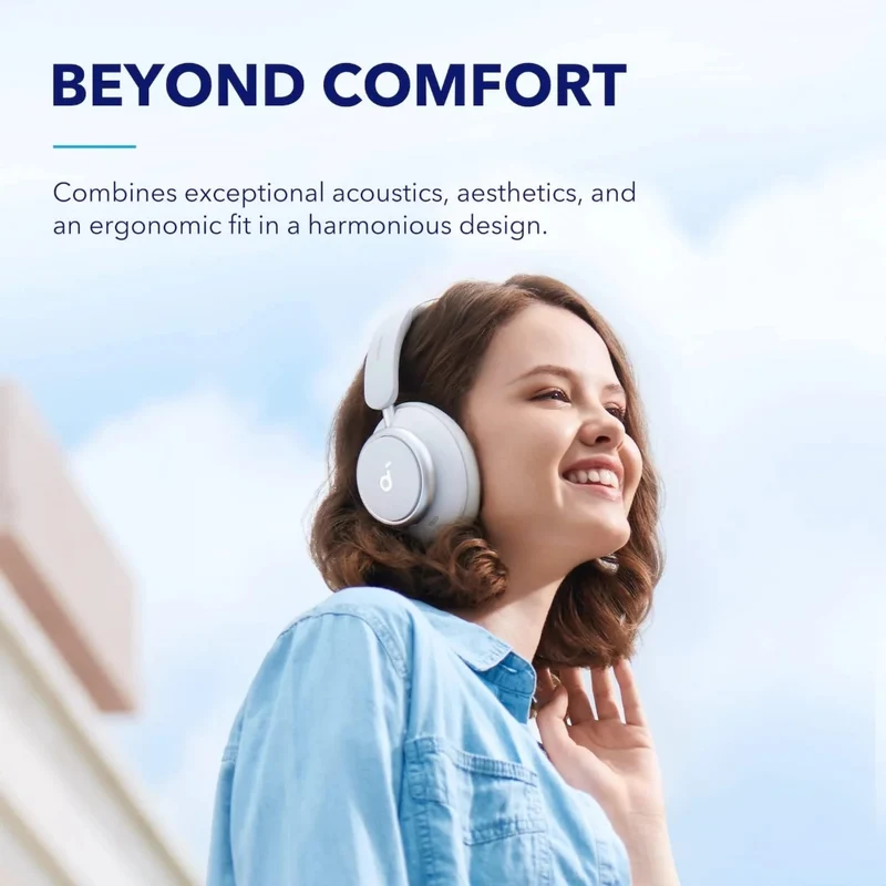 Soundcore Audífonos Inalámbricos de Diadema Noise Cancelling Space Q45