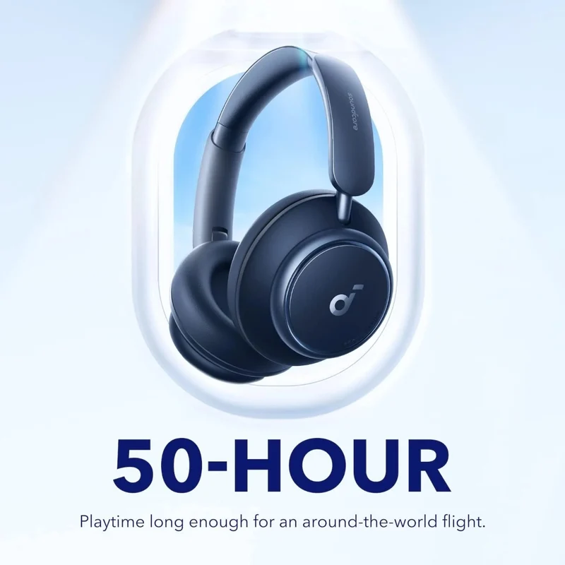 Soundcore Audífonos Inalámbricos de Diadema Noise Cancelling Space Q45