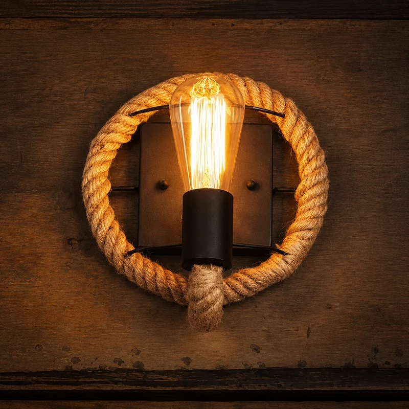 Vintage Industrial Bedside Light Retro Lamp
