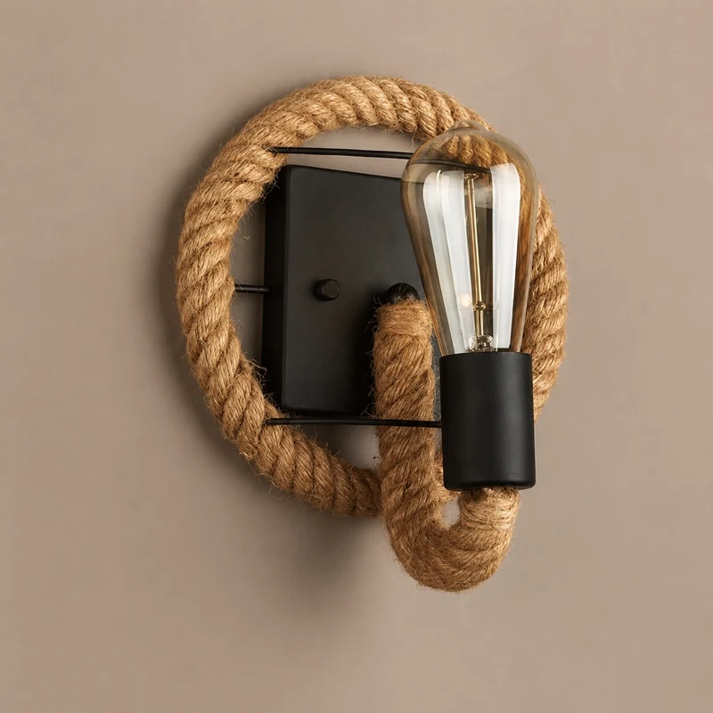 Vintage Industrial Bedside Light Retro Lamp
