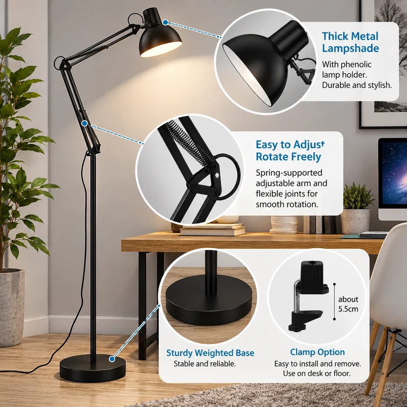 Elegant Modern Stand Floor Lamp