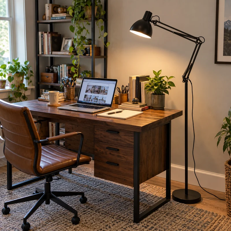 Elegant Modern Stand Floor Lamp