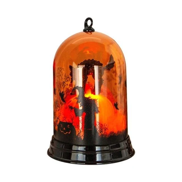 Halloween Scene Witch Night Lamp Decoration