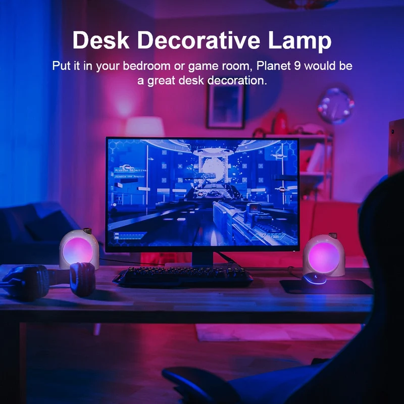 Smart Programmable Music Alarm LED Lamp