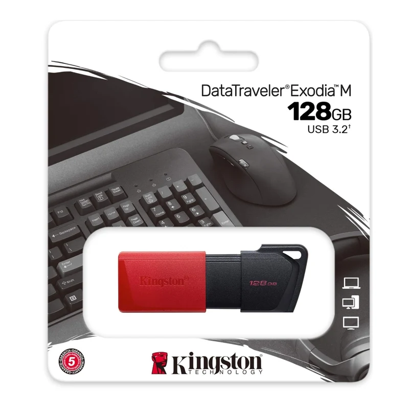 Kingston Memoria Flash 128GB Datatraveler Exodia M (DTXM/128GB)