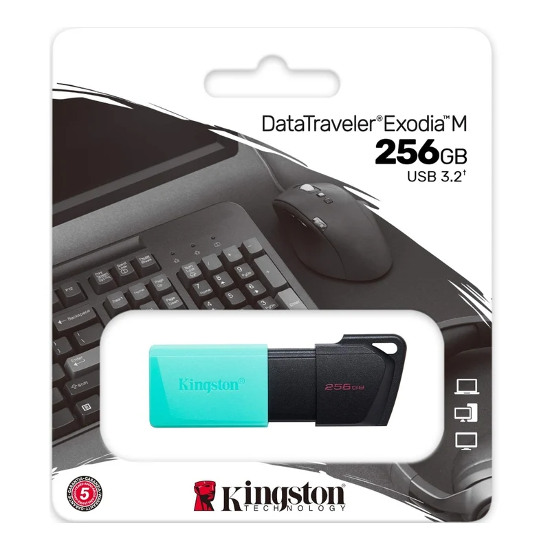 Kingston Memoria Flash 256GB Datatraveler Exodia M (DTXM/256GB)