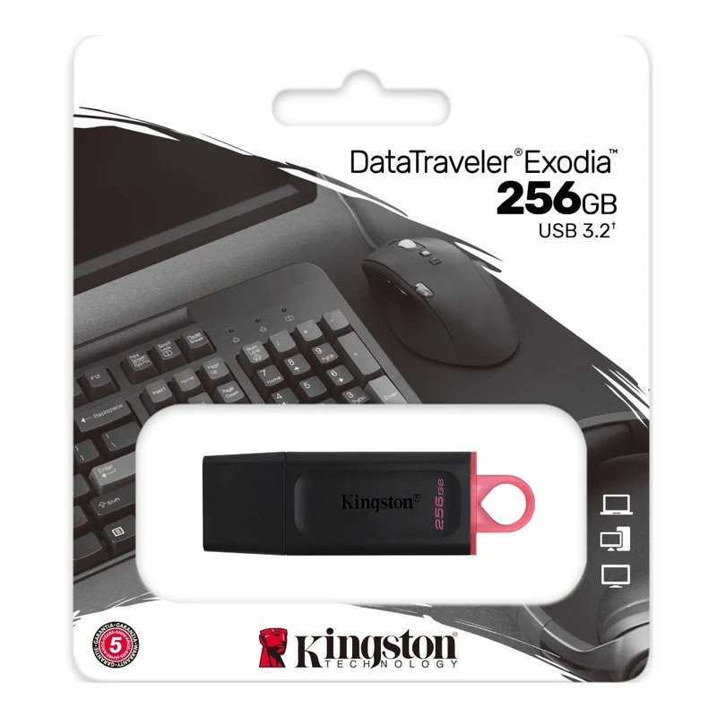 Kingston Memoria Flash 256GB Datatraveler Exodia, DTX/256GB