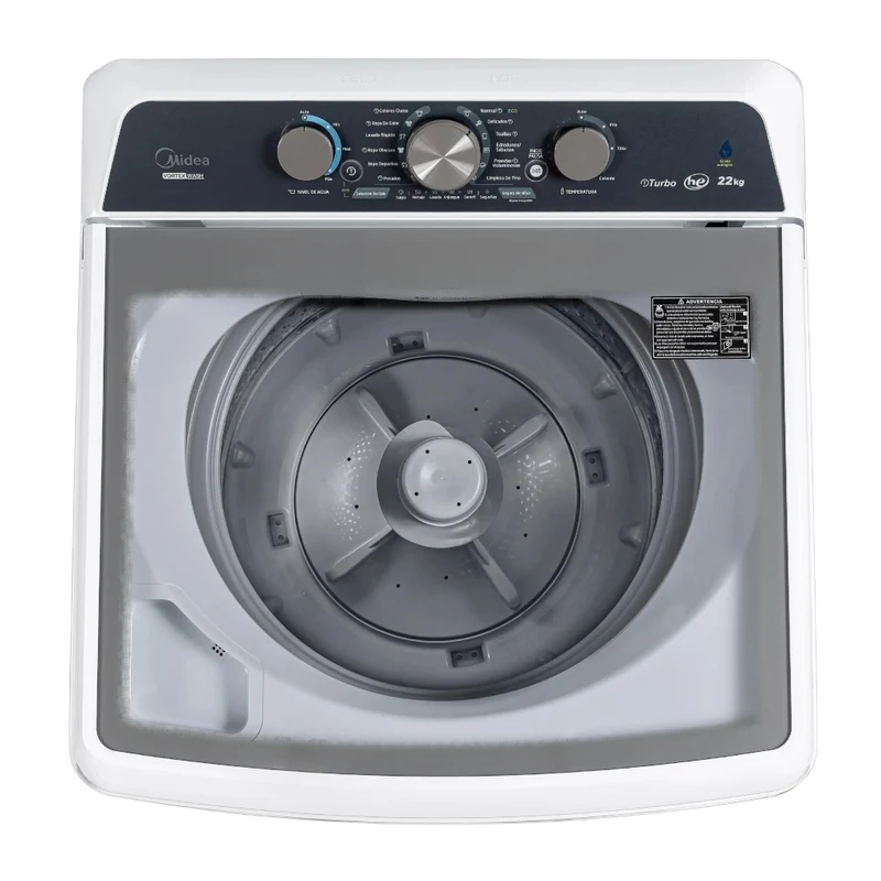 Midea Lavadora Automática Carga Superior 22 Kg, MA500W22/W