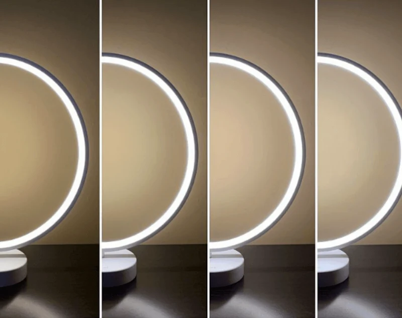 Nordic Mood Led Circle Table Lamp