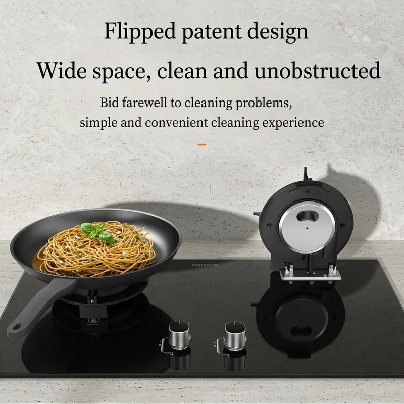 Liftable Double Gas Stove