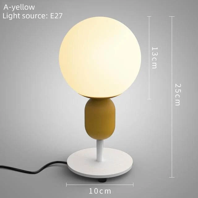 Elegant Matte Nordic Table Light