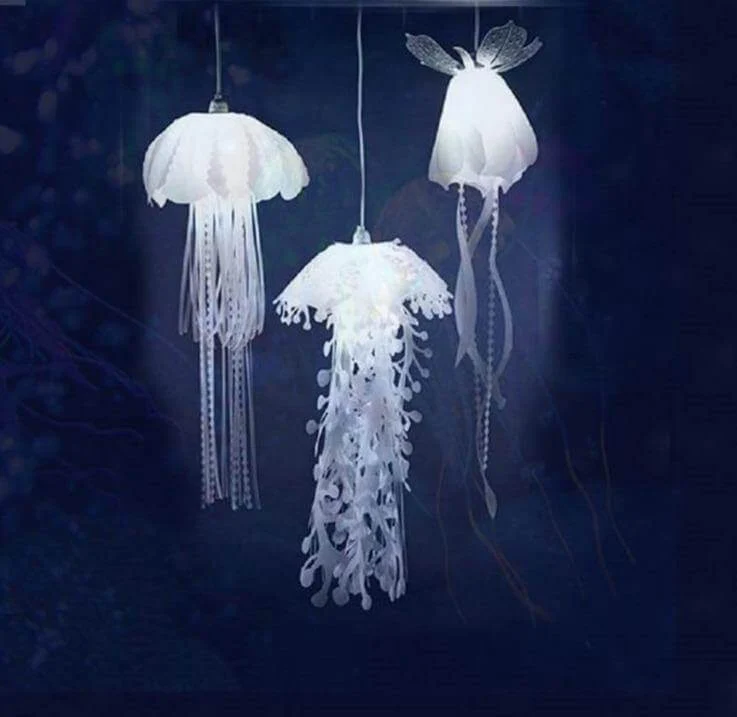 Jellyfish Medusa Pendant Lamps
