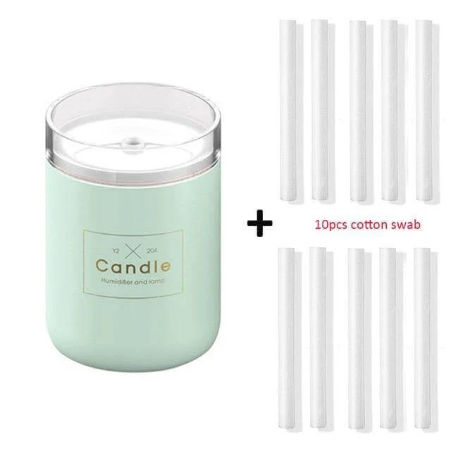 Ultrasonic Candle Essential Oil Diffuser