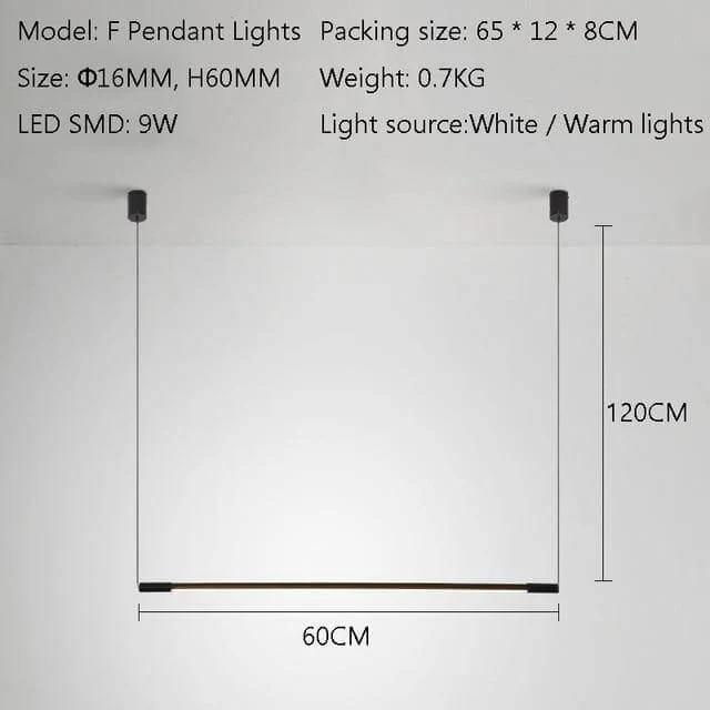 Elegant Vertical Atmospheric Floor Lamp