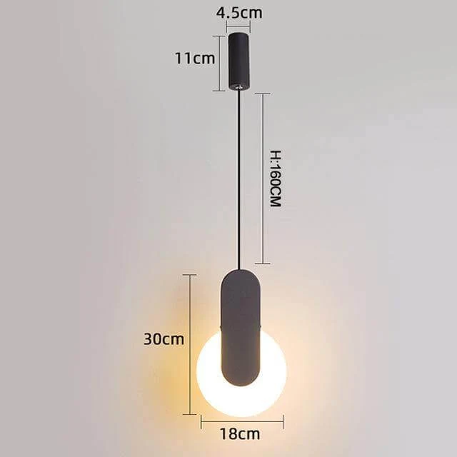 Modern Led Half Sun Chandelier