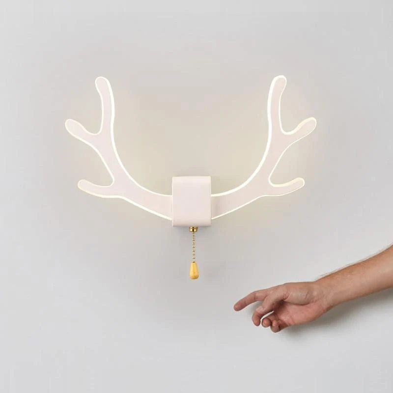 Creative Deer Antler Wall Lamp with Motion Sensor