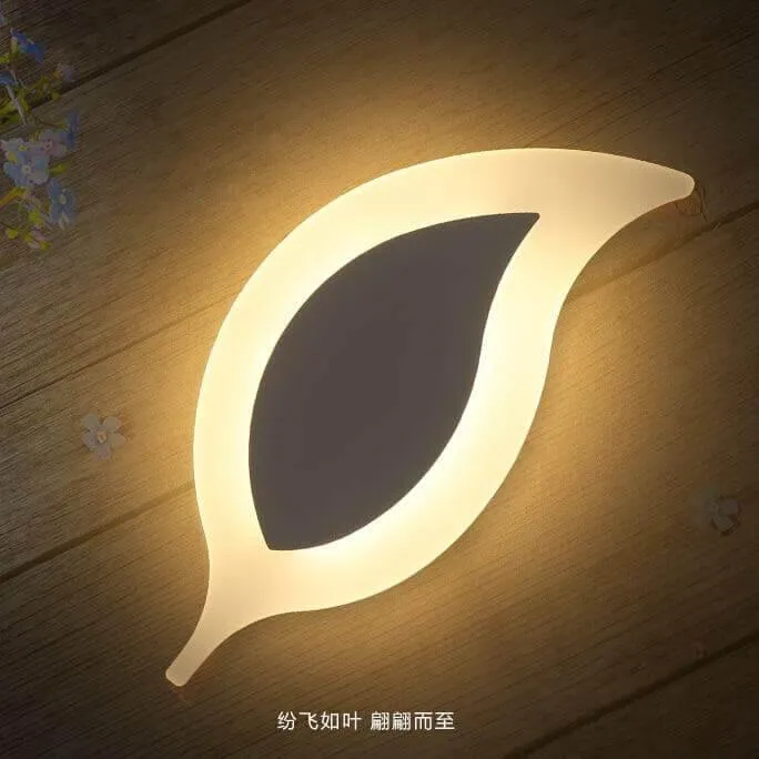 Modern Leaf Wall Lamp Home Decoration