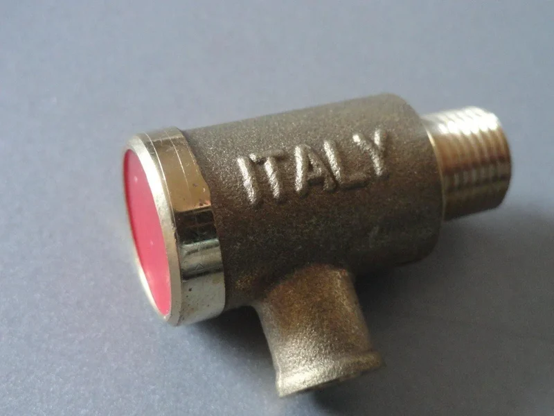 Valvola di sicurezza tappo rosso 6±0,4 bar per forever Polti