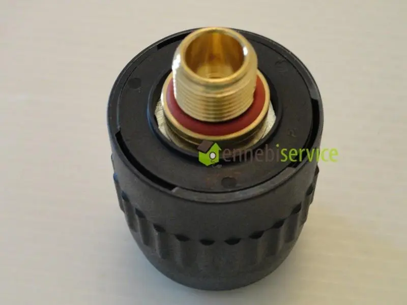 Tappo caldaia maschio 3/8 con guarnizione per vaporella 505/525/535 Polti