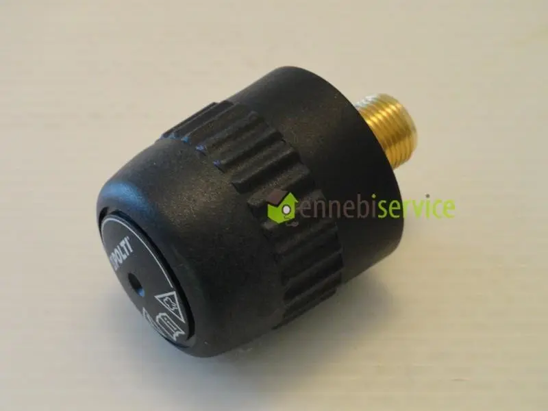 Tappo caldaia maschio 3/8 con guarnizione per vaporella 505/525/535 Polti